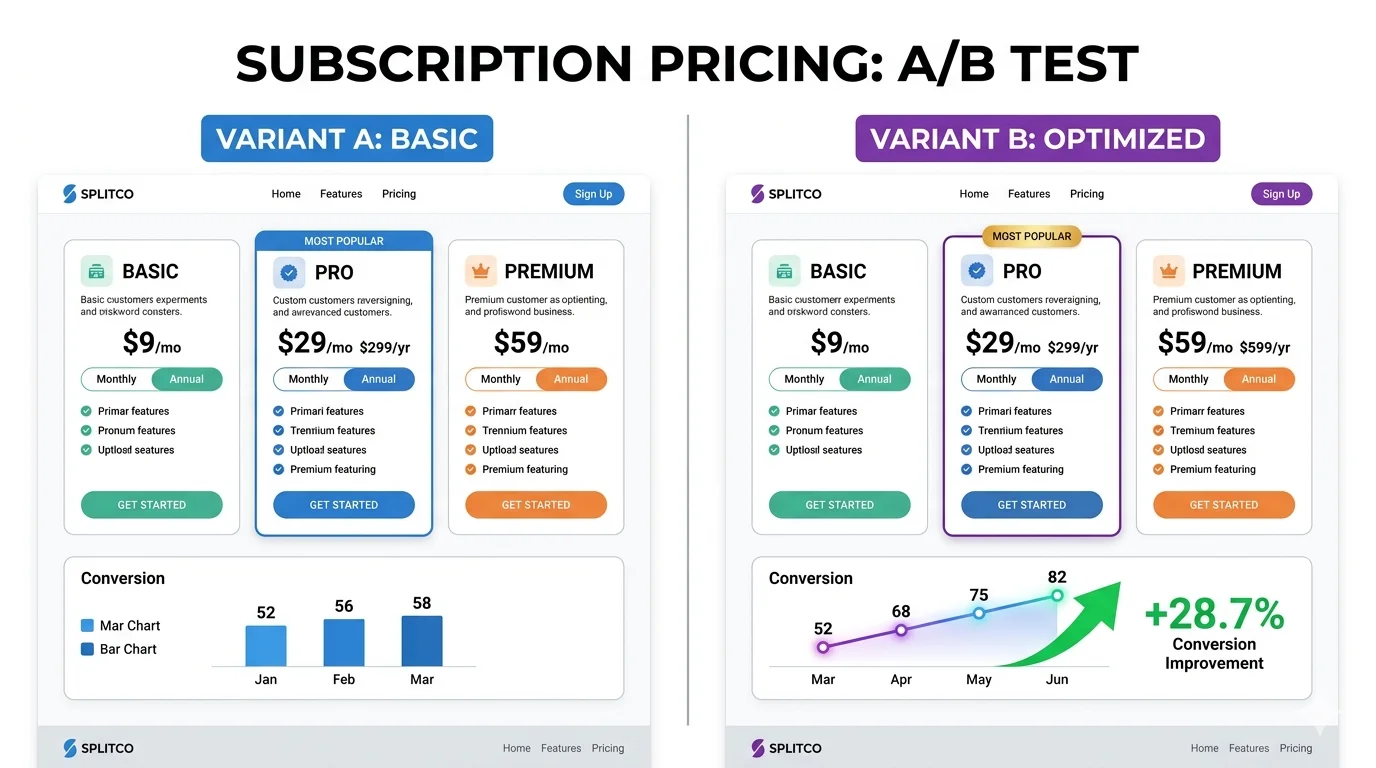 A/B Testing Subscription Plans featured image