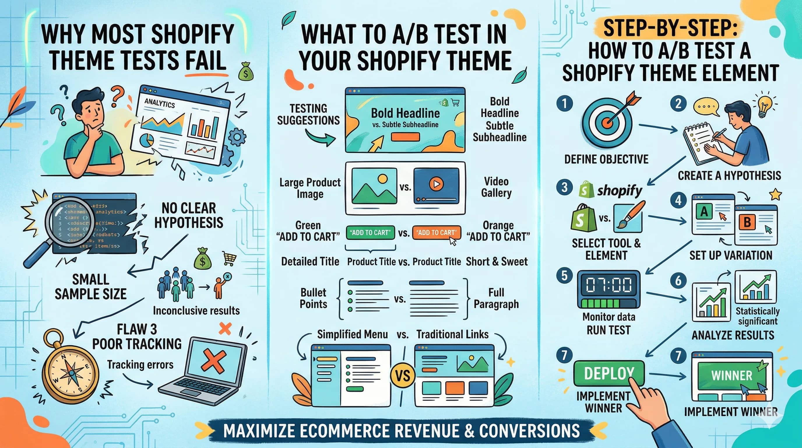 How to A/B Test Shopify Themes featured image