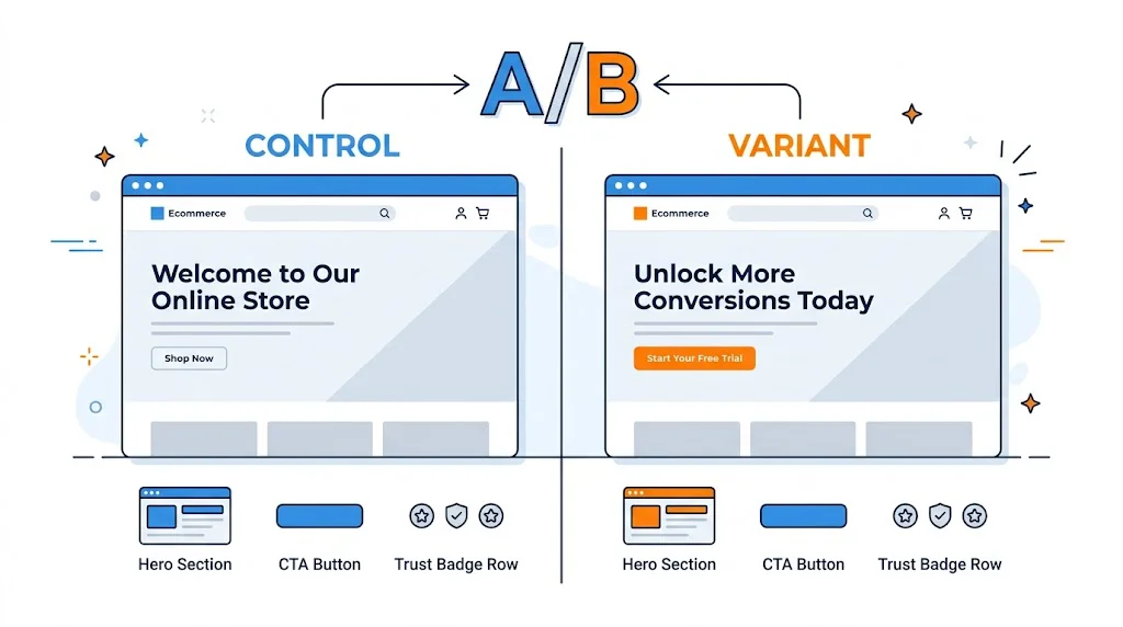 A/B Testing Homepage: What to Test First featured image