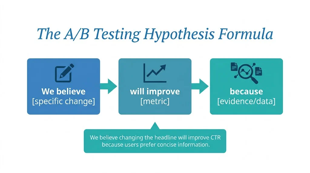 A/B Testing Hypothesis: How to Write One That Wins featured image