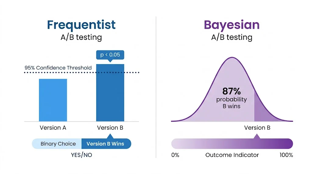 Bayesian vs Frequentist A/B Testing featured image