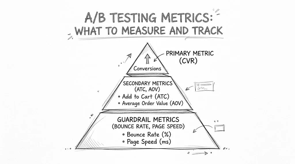 A/B Testing Metrics: What to Measure and Track featured image