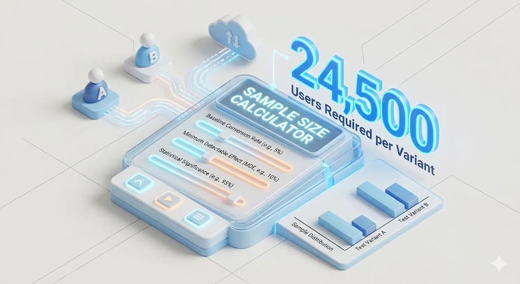 A/B Testing Sample Size Calculator: How Many Visitors Do You Need? featured image