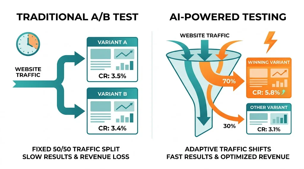 AI-Powered A/B Testing: How It Works featured image