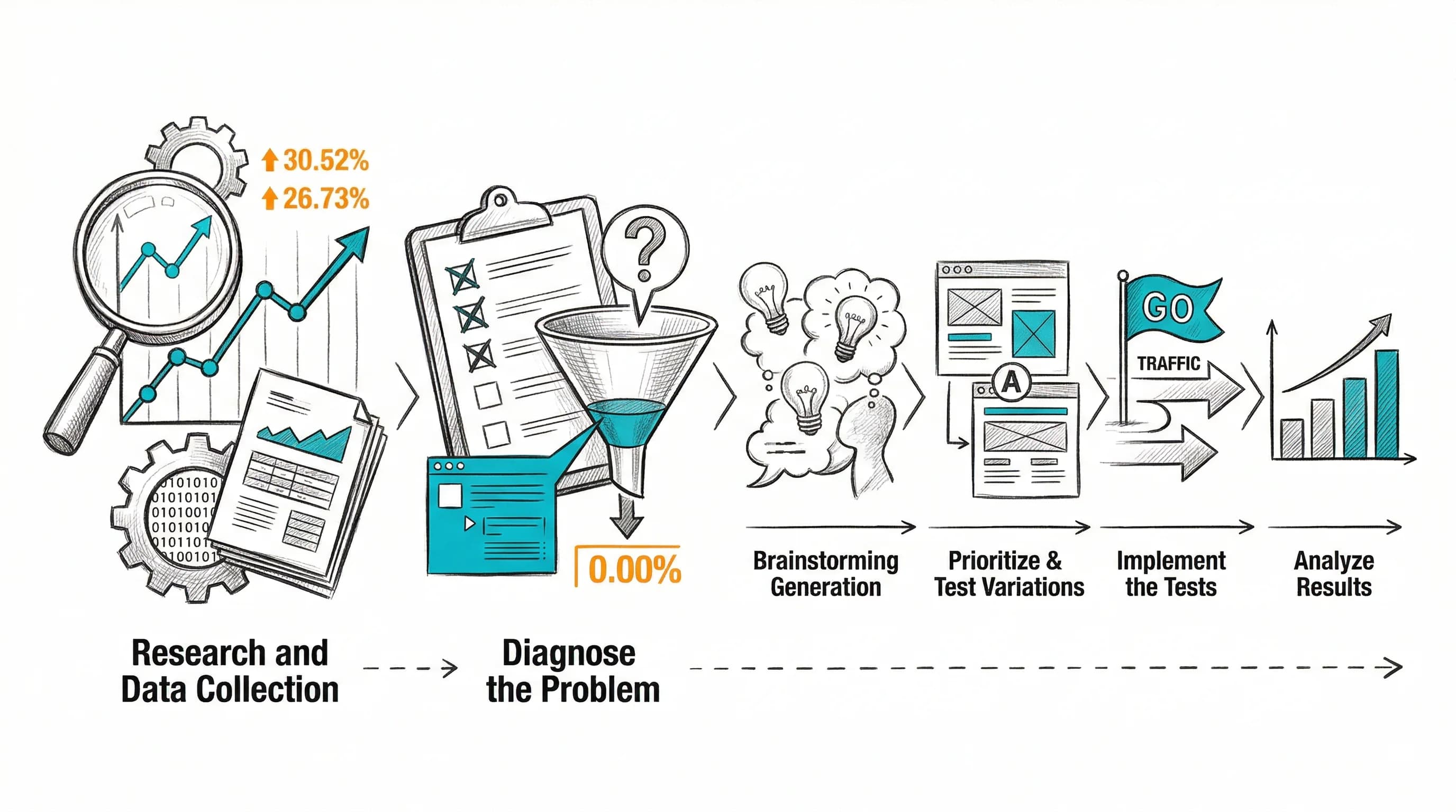 CRO Process: Step-by-Step Framework featured image
