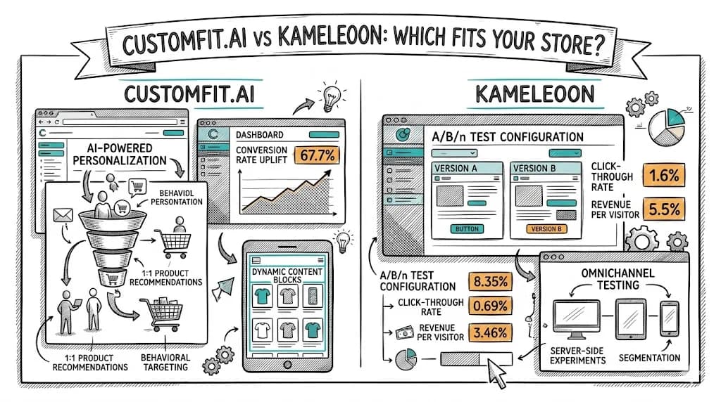 CustomFit.ai vs Kameleoon: Which Fits Your Store? featured image