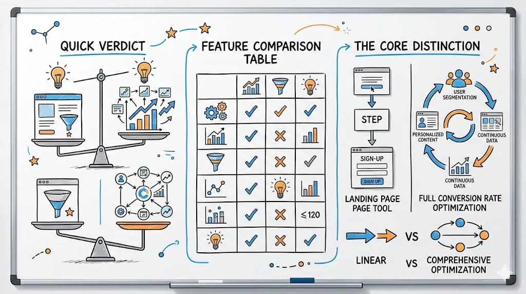 CustomFit.ai vs Unbounce: Landing Pages vs Full CRO featured image
