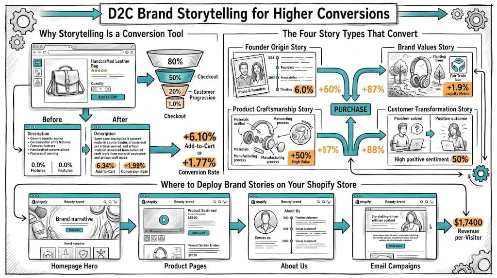 D2C Brand Storytelling for Higher Conversions featured image