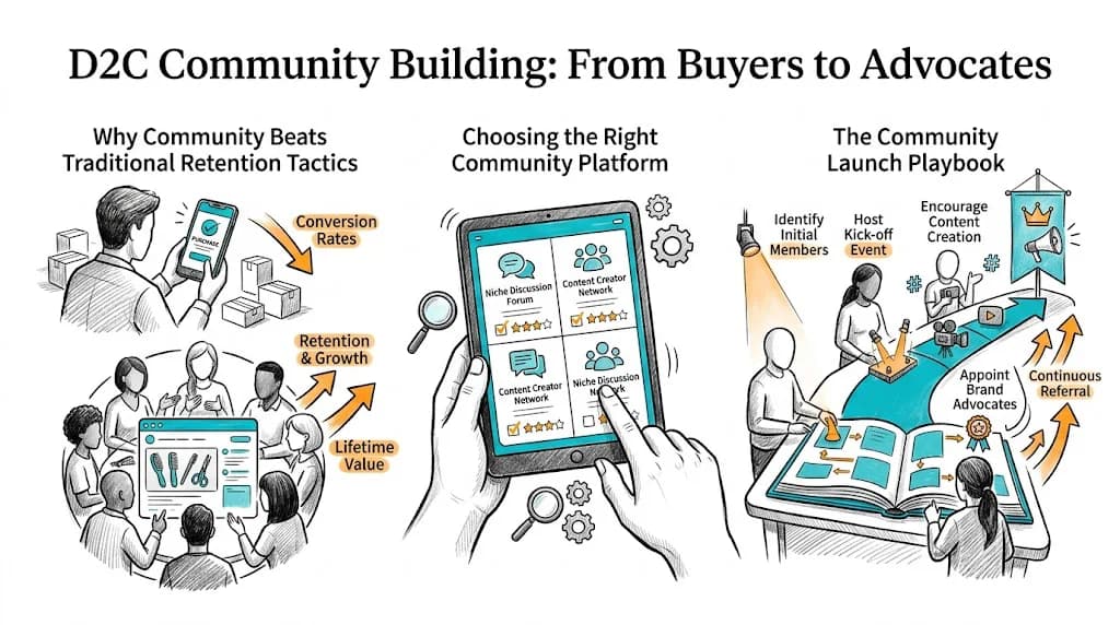 D2C Community Building: From Buyers to Advocates featured image