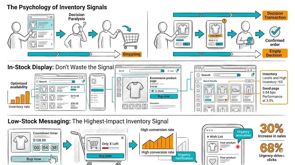 Ecommerce Inventory Display: In-Stock, Low-Stock, Pre-Order featured image