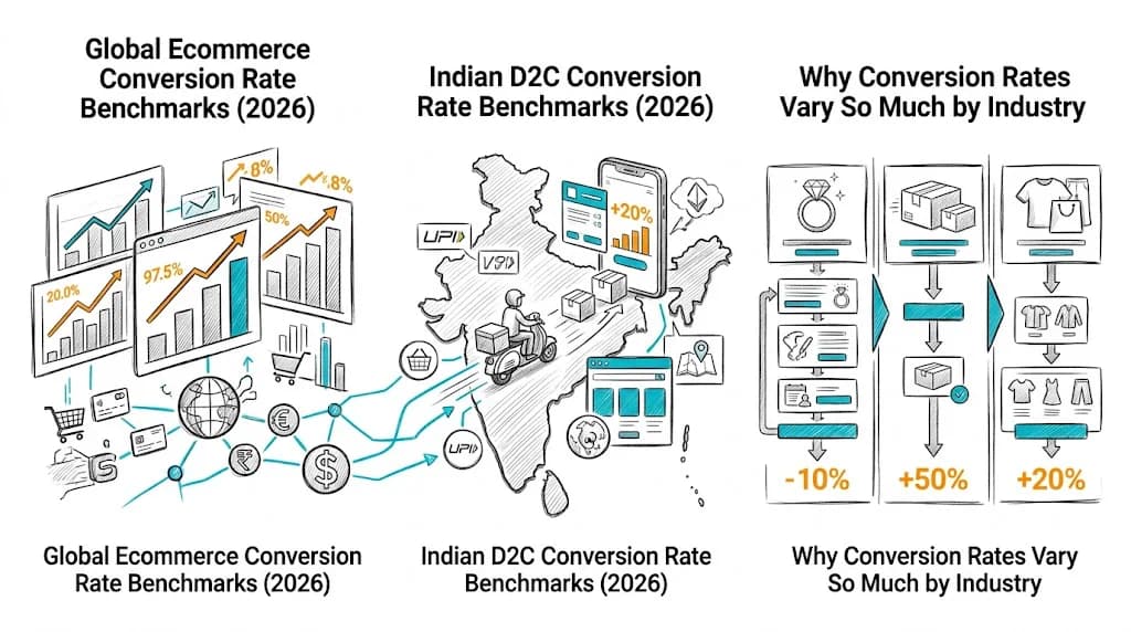 Good Conversion Rate by Industry: 2026 Benchmarks featured image