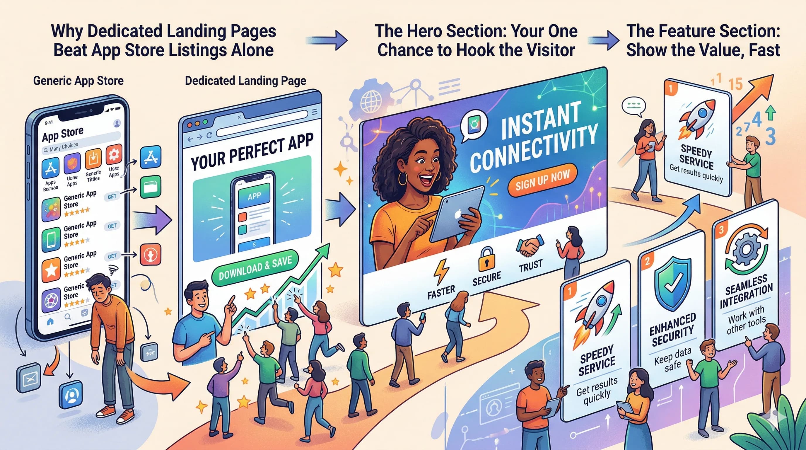 Landing Page for App Downloads featured image