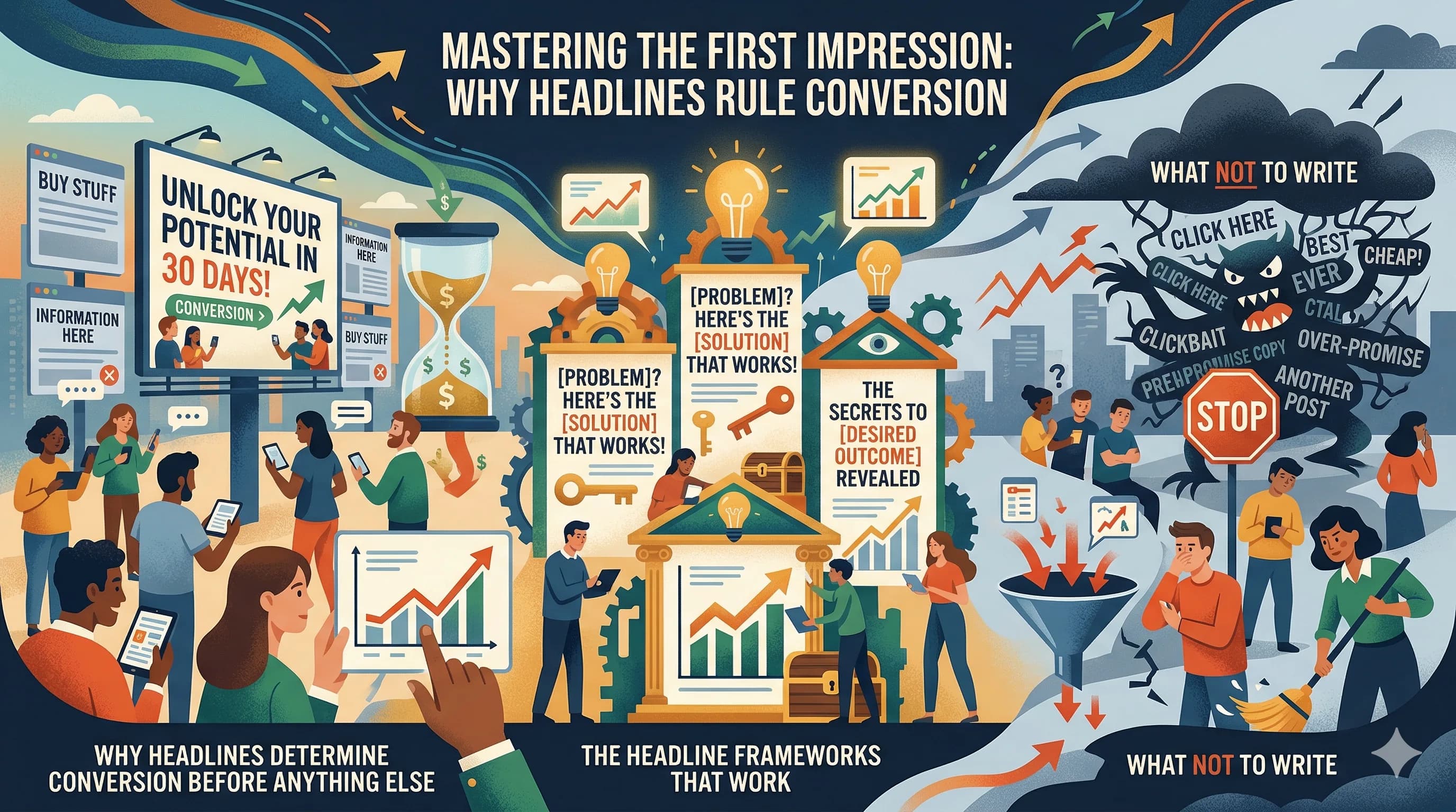 Landing Page Copy: Write Headlines That Convert featured image