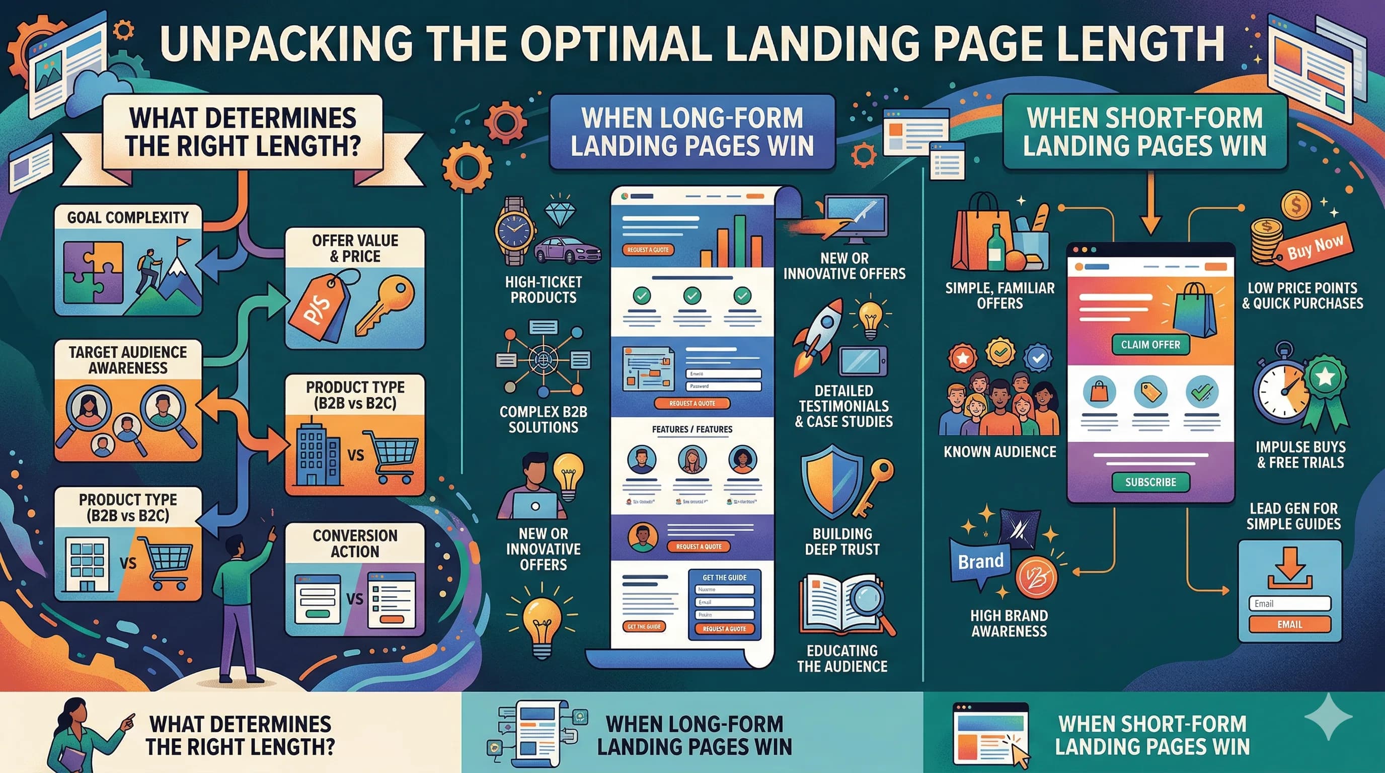 Long-Form vs Short-Form Landing Pages featured image