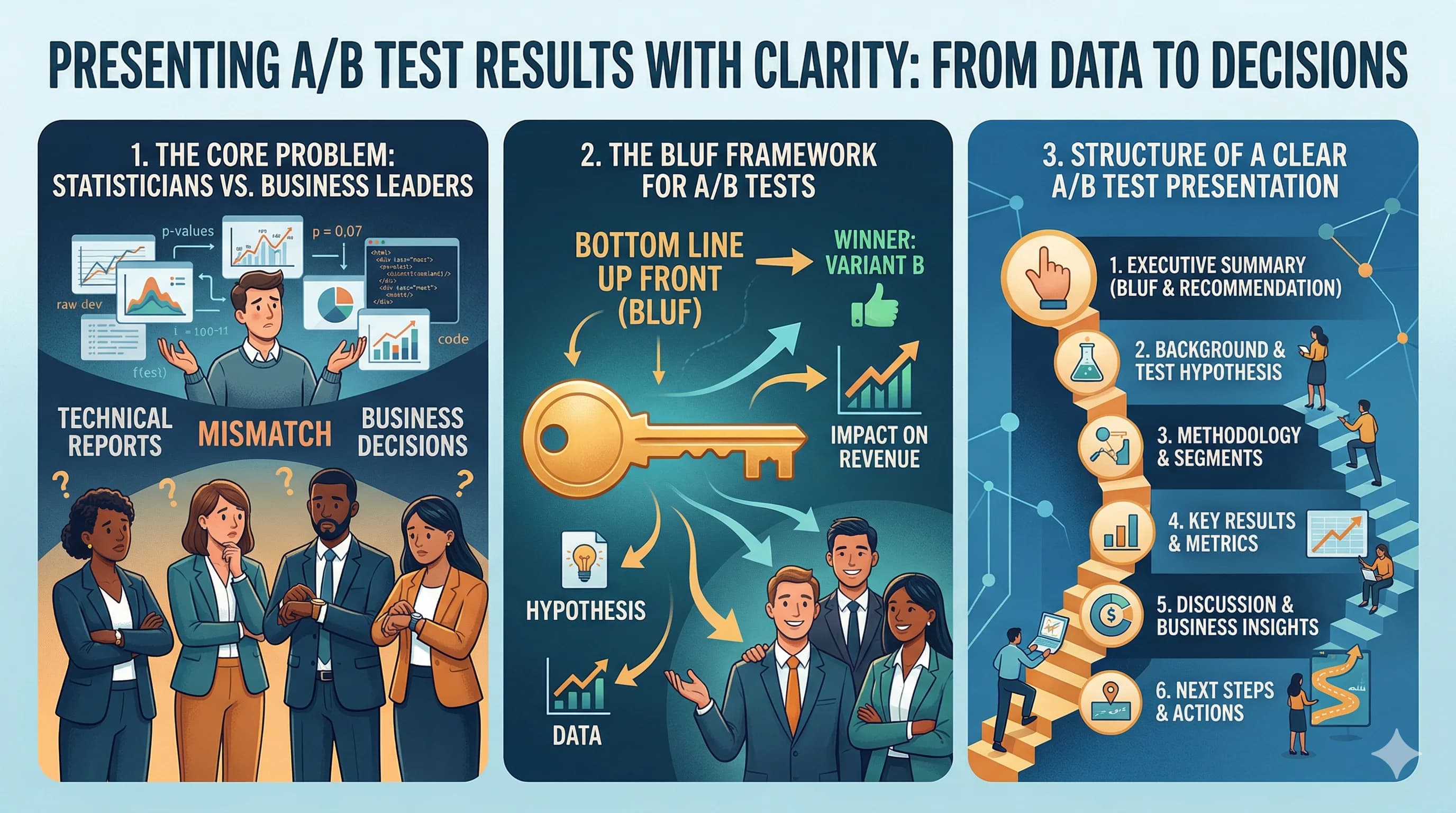 How to Present A/B Test Results to Stakeholders featured image
