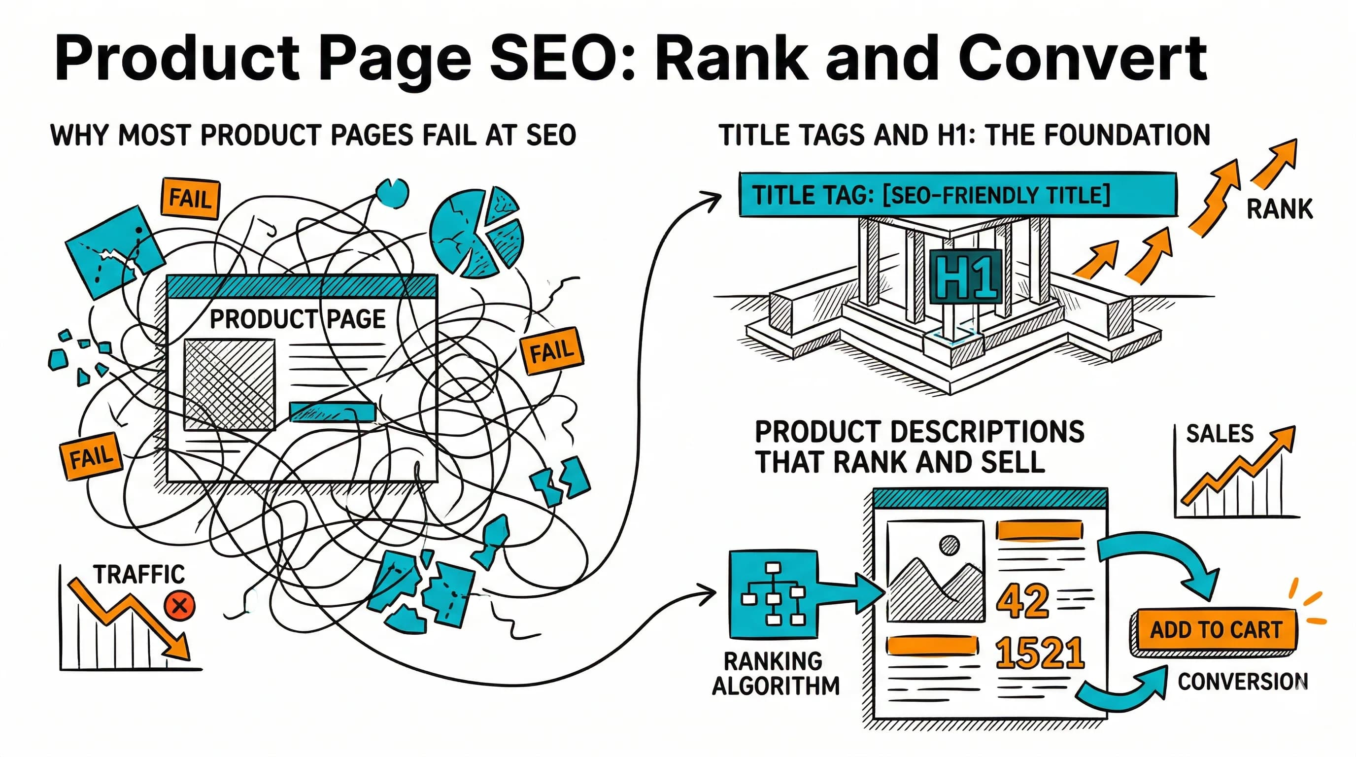 Product Page SEO: Rank and Convert featured image