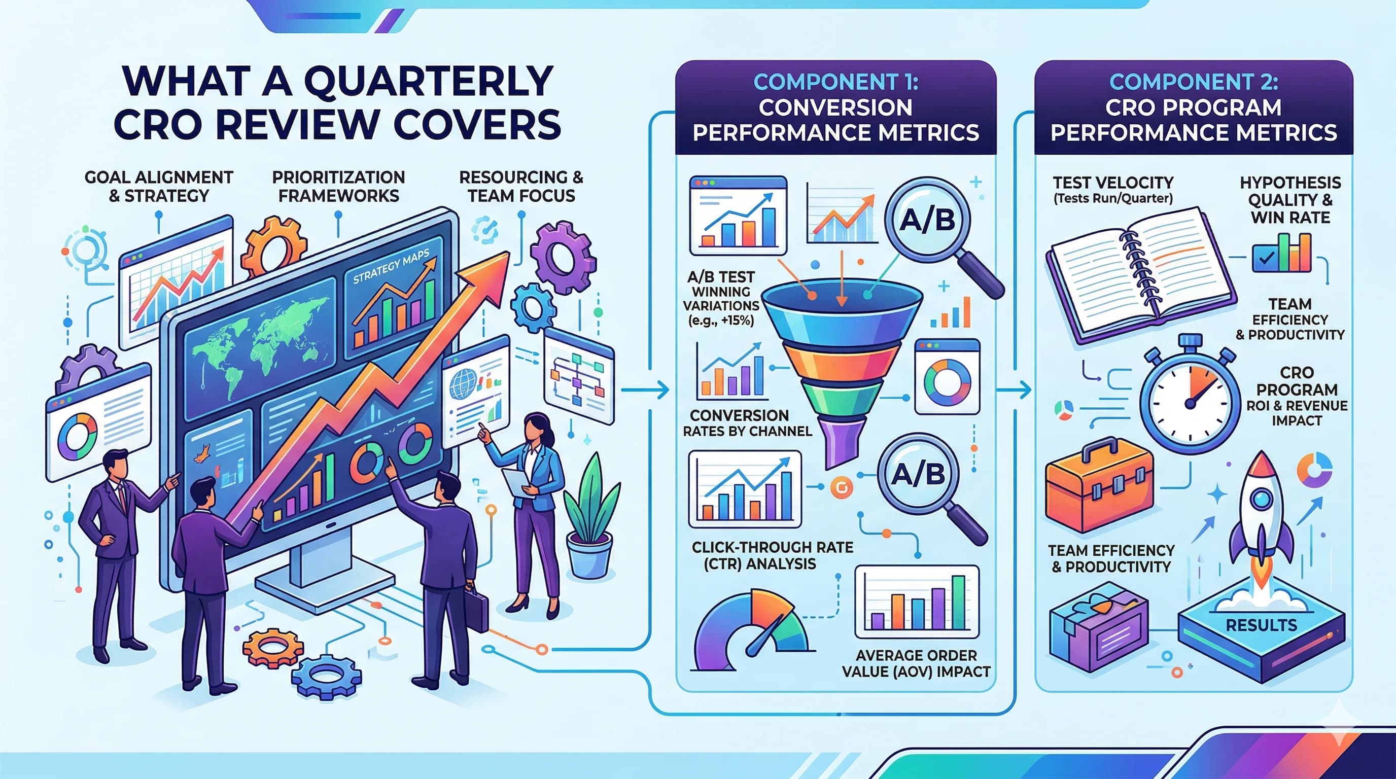 Quarterly CRO Review: What to Measure featured image