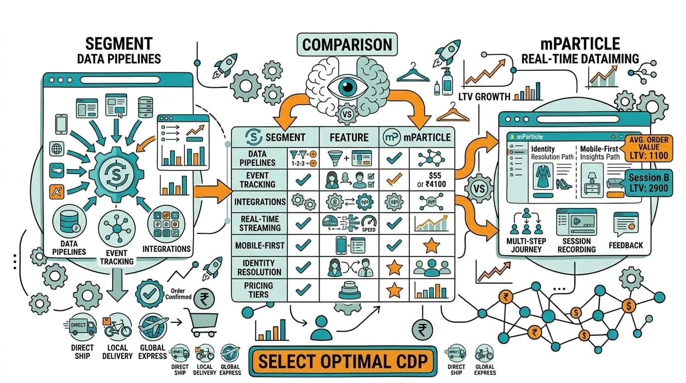 Segment vs mParticle for Customer Data featured image