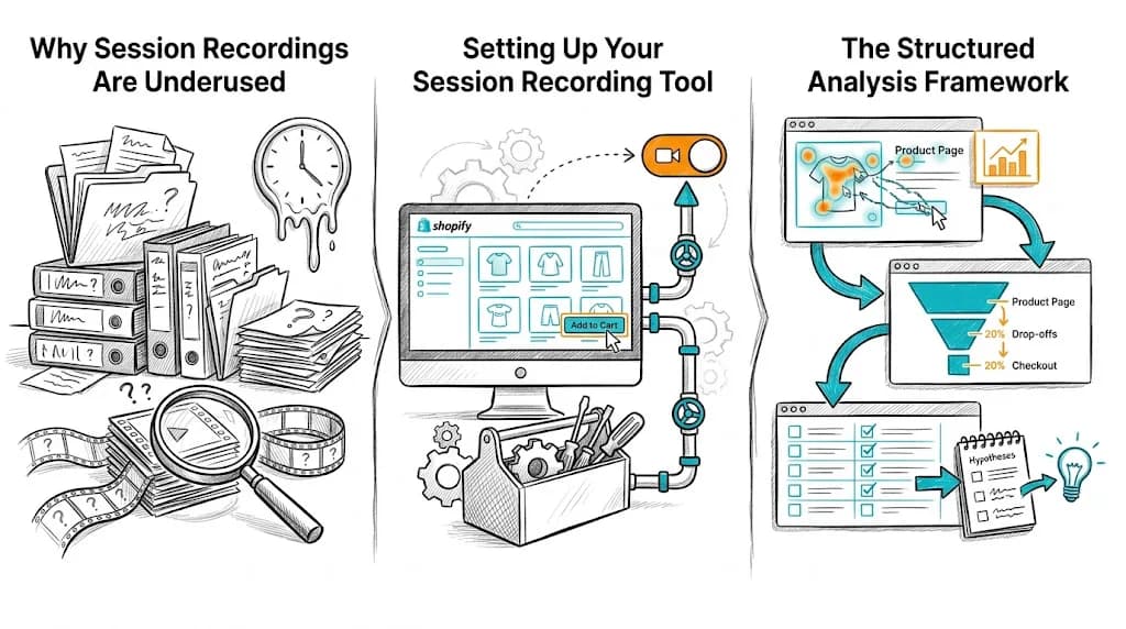 Session Recording Analysis for Conversion Insights featured image