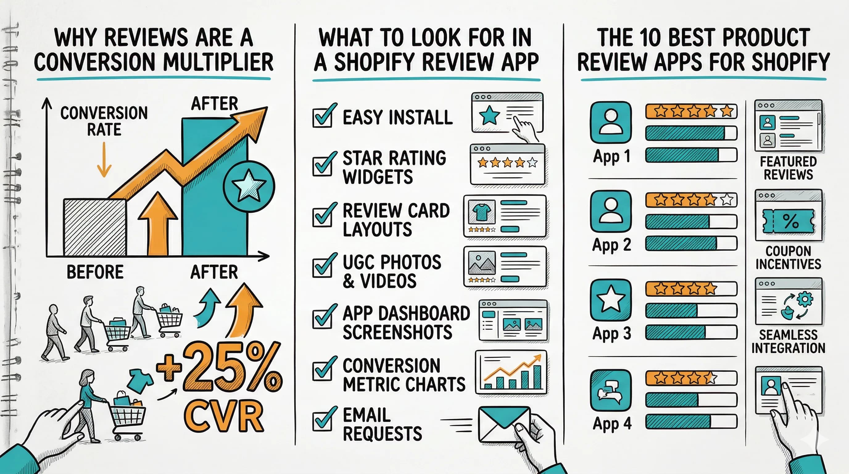 Top 10 Product Review Apps for Shopify featured image