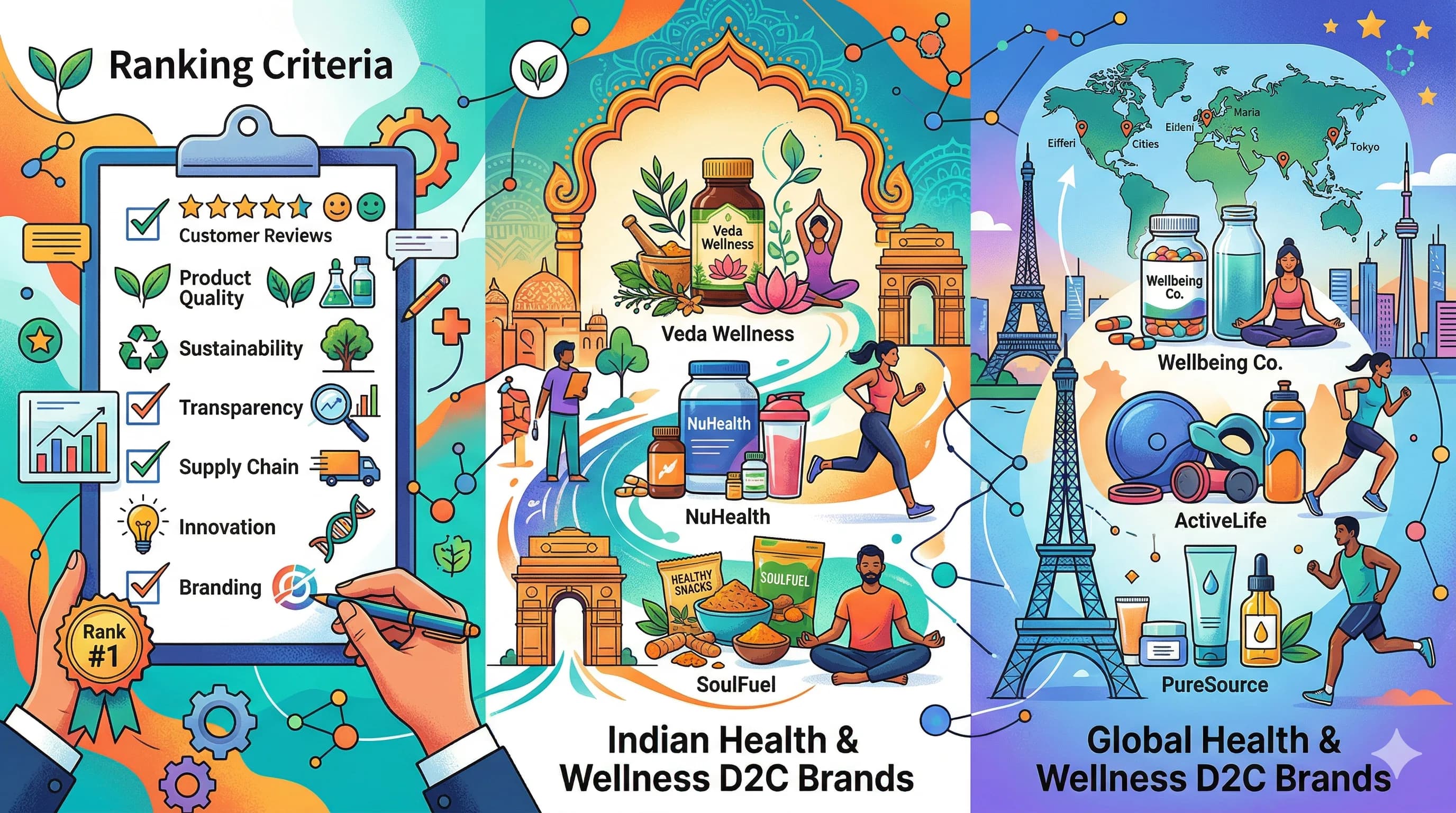 Top 20 Health & Wellness D2C Brands featured image