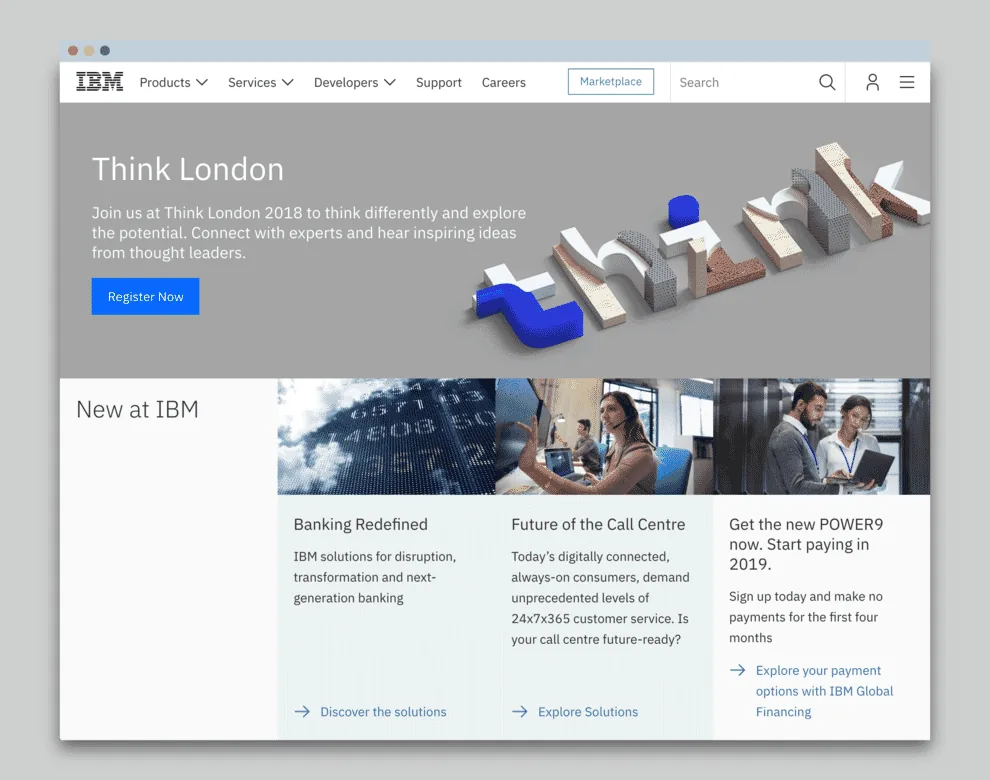 IBM personalization